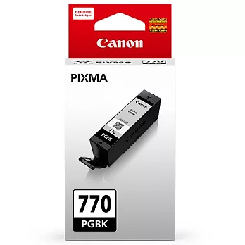 CANON PGI-770BK 原廠黑色墨水匣