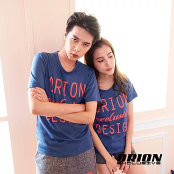 ORION個性設計款圓領情侶T恤(S~L)S藍