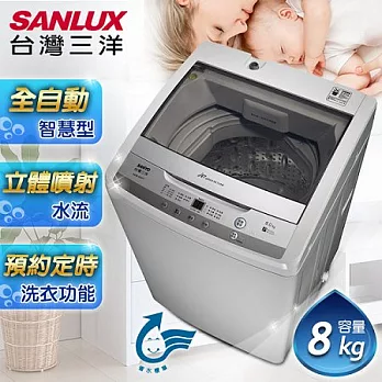 【SANLUX台灣三洋】媽媽樂8kg單槽洗衣機/ASW-95HTB