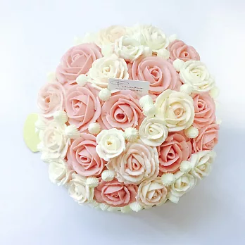 【Felicitas Pâtissérie】6吋 玫瑰花蛋糕/粉色玫瑰
