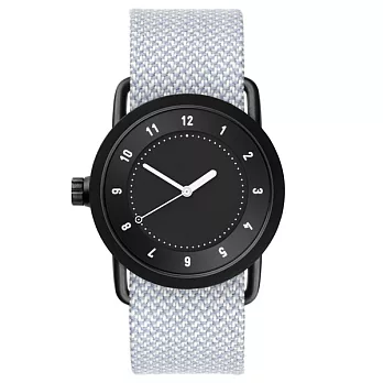 TID Watches No.1 Black 黑x淺藍/36mm
