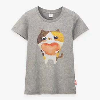 【Fandora】花花的愛-男女款-XS麻灰