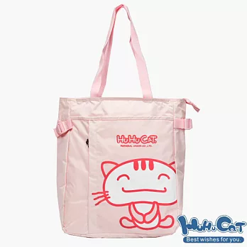 【Hu Hu Cat】呼呼貓輕量休閒提袋-可愛粉(7800-93)