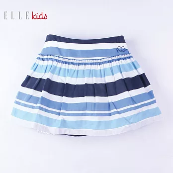 【ELLE】氣質女孩百摺短裙(藍)120藍