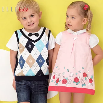 【ELLE】花兒綻放套裝(粉紅)100粉紅