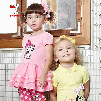 【SNOOPY】俏麗冰淇淋針織洋裝(粉紅)80粉紅