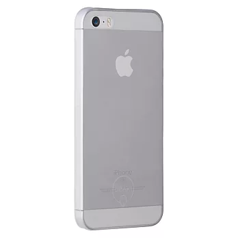 Ozaki O!coat 0.3 Jelly iPhone SE/5/5S超薄保護殼-霧透白