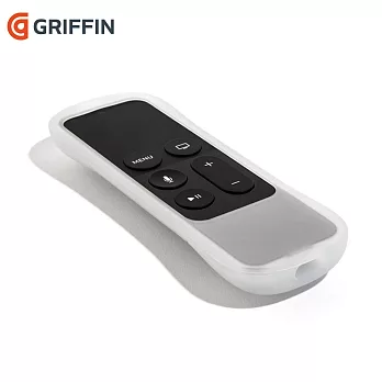 Griffin Survivor Play for Apple TV Siri Remote搖控器矽膠保護套-霧白
