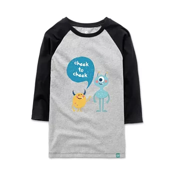 【Fandora】【角色】打招呼吧!小怪獸們-男女款-XS灰/黑袖