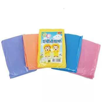 紋之采兒童型隨身雨衣-12入組