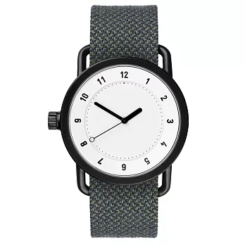 TID Watches No.1 White 白x松青綠/40mm