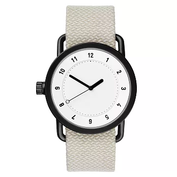 TID Watches No.1 White 白x淺灰/40mm