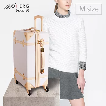 【MOIERG】Traveler下一站,海角天涯ABS YKK trunk (M-20吋) White