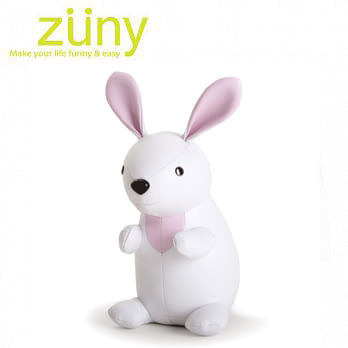 Zuny Classic-兔子造型擺飾書檔(白色)