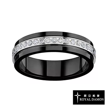 【Royal Damon羅亞戴蒙】『擁抱』戒指 (小)7國際圍