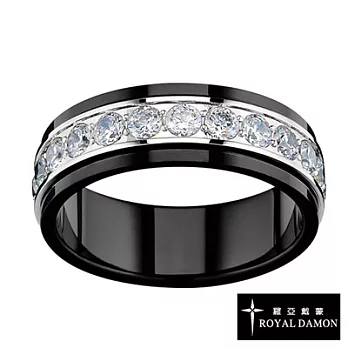 【Royal Damon羅亞戴蒙】『擁抱』戒指 (大)13國際圍