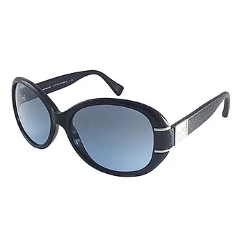 【COACH 太陽眼鏡】品牌經典設計款-黑框(8115-500217)