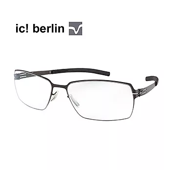 【ic!berlin 光學眼鏡】德國薄鋼眼鏡-墨灰框(CHASSERAL-GRAPHITE)