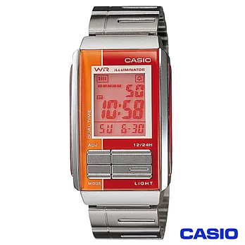 CASIO卡西歐 新潮流電子液晶休閒腕錶 LA-201W-4A