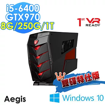 【msi微星】Aegis-011TW i5-6400 GTX970 WIN10(雙碟特仕版)