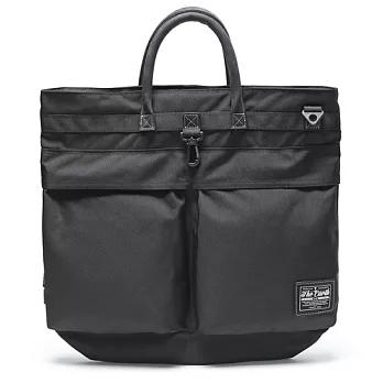 韓國包袋品牌 THE EARTH - HELMET BAG (BLACK) BLACK LABEL系列 托特/斜背包 (黑)