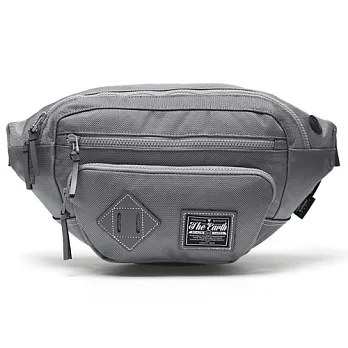 韓國包袋品牌 THE EARTH - WAIST BAG (GREY) BLACK LABEL系列 防潑水腰包 (灰)