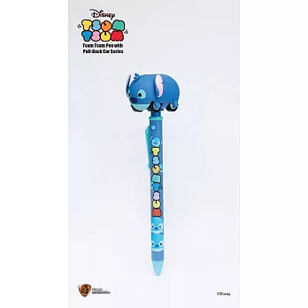 代理 迪士尼 Tsum Tsum迴力車筆 史迪奇3入