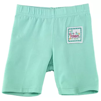 【愛的世界】彈性緊身五分褲-台灣製-80水綠色