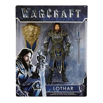 電影 WARCRAFT《魔獸:崛起》 6吋 可動 公仔Lothar