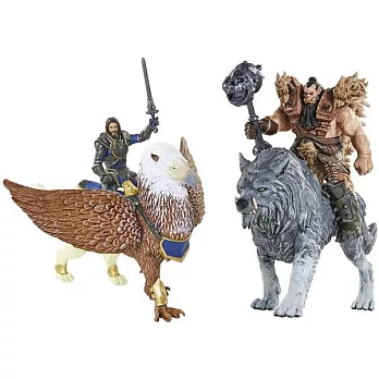 電影 WARCRAFT 《魔獸:崛起》戰鬥 場景組 4角色