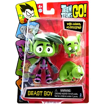 少年悍將GO! 5吋 人皮獸 Beast Boy