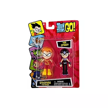 少年悍將GO! 2.75吋 快手(Speedy) 及 俏嬌娃(Starfire)