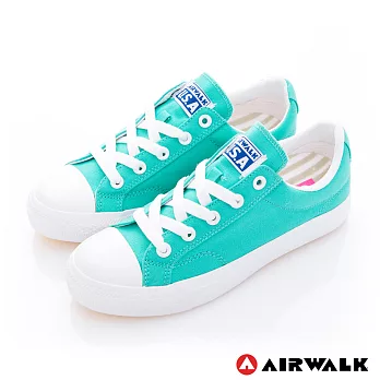 AIRWALK - 可愛圓頭青春百搭帆布鞋(女)5.5綠