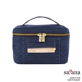 satana - 風尚野餐包/化妝包 -深海軍藍