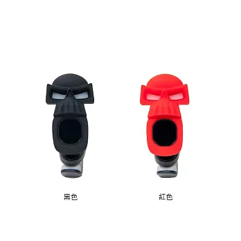 【Tempa】SWIFF可愛夾式調音器-骷髏頭紅色