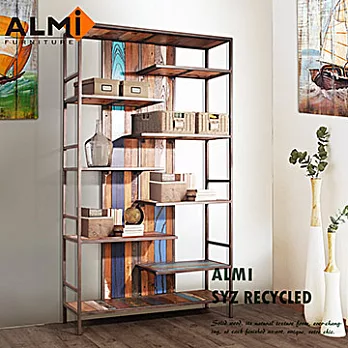 【ALMI】SYZ RECYCLED-BOOK CABINET 船板復古書架