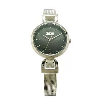 NATURALLY JOJO 米蘭風情萬種時尚優質腕錶-銀色-JO96889-88F