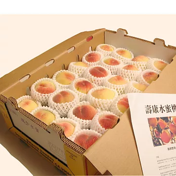 《阿洲水果》美國壽康水蜜桃(20-24粒)隨機出貨