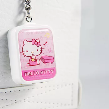 【Hello Kitty】2入組 台灣製 三麗鷗授權 音樂盒 鑰匙圈