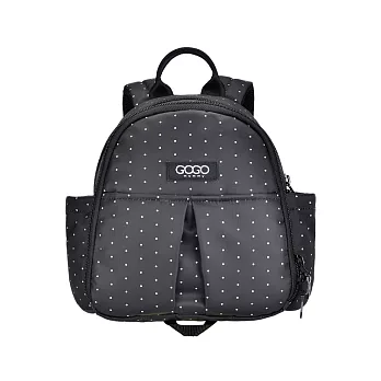 GOGO MOMMY兒童背包 -- 時尚點點 Mini bag黑色小圓點