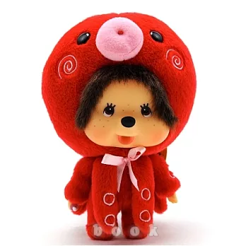 日本Sekiguchi夢奇奇MONCHHICHI【可愛章魚裝】
