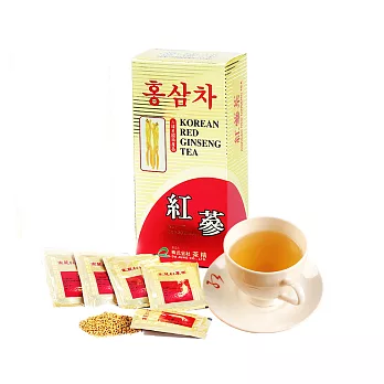 金蔘-6年根韓國高麗紅蔘茶(30包/盒,共5盒)加贈蔘芝王2瓶