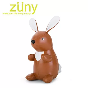 Zuny Classic-兔子造型擺飾書檔(黃褐色)