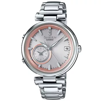 CASIO SHEEN水嫩女孩藍牙時尚腕錶-SHB-100D-4ADR
