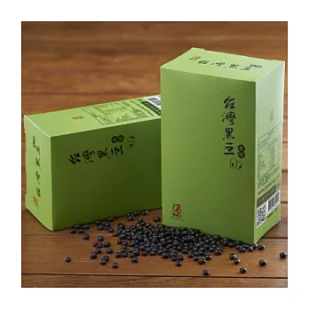 【食在安市集】豆油伯:臺灣有機滿州小黑豆 產地直銷 (共12包)