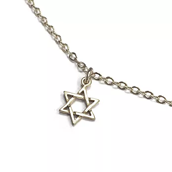 Dogeared 六芒星 銀色手鍊 MAKE A WISH 無窮能量大衛之星 附原廠盒