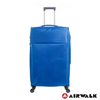 AIRWALK LUGGAGE-輕量系列 寄情物語行李箱 28吋拉鍊箱 - 晴語藍藍