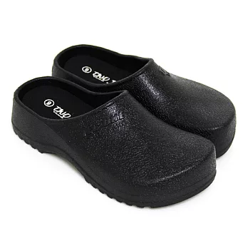 【Pretty】男女款熱銷防水鞋/廚師鞋6黑色