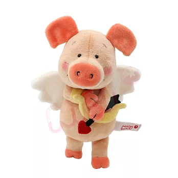 20cm愛神小豬威比坐姿玩偶