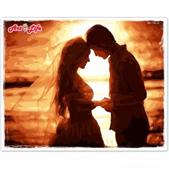 ArtLife藝術生活【66432】浪漫幸福_DIY 數字 油畫 彩繪